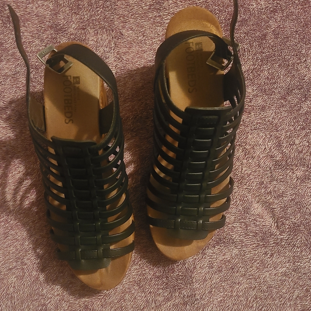 White Mountain Platform Sandals